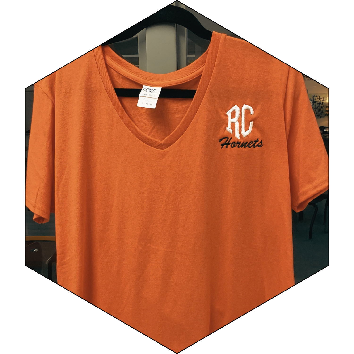 RC Hornets - Orange - V Neck T