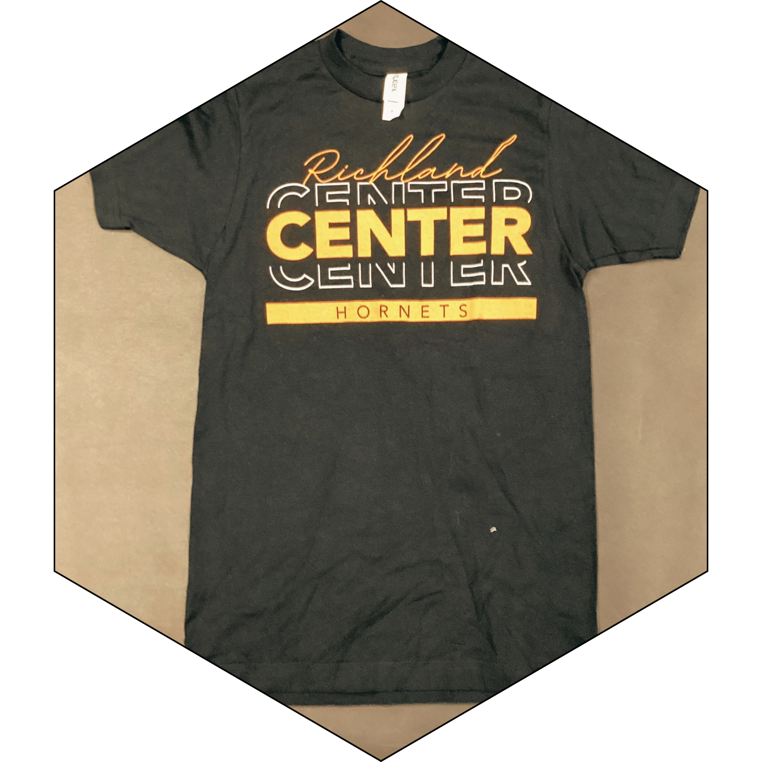 CENTER - Black T