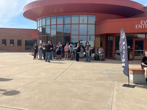 Band Performing