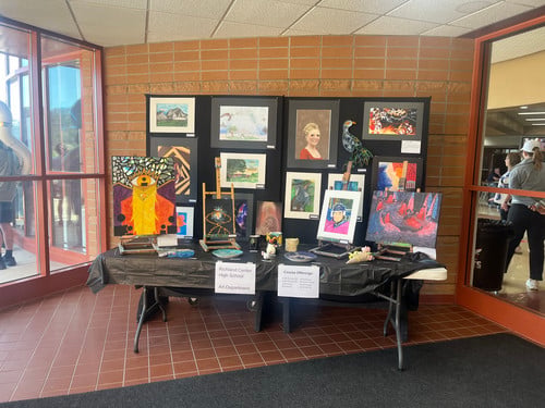 Student Artwork on Display