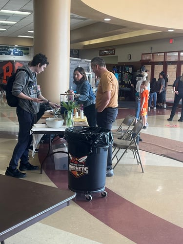 Refreshments from Wild Honey Juicery & Cafe